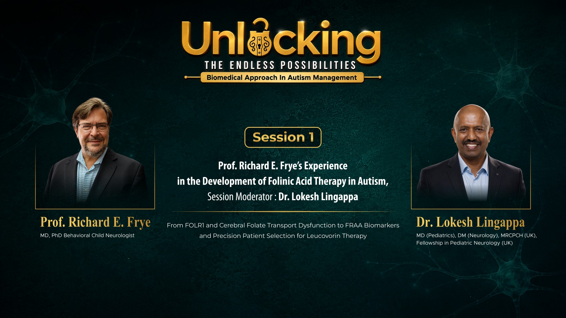 Prof. Richard E.Frye's Experience in the Developement of Folinic Acid Therapy in Austism